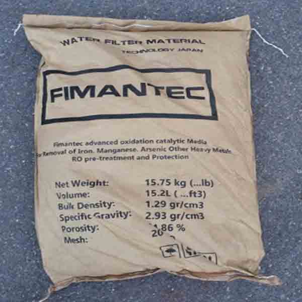 Hạt lọc nước Fimantec xử lý nguồn nước nhiễm mangan