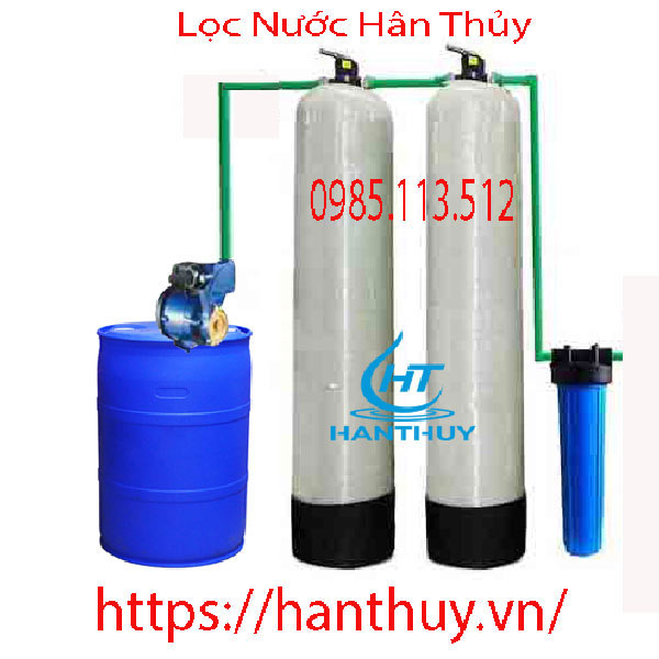 Hệ thống lọc nguồn nước giếng đào có mùi hôi tanh cặn bẩn