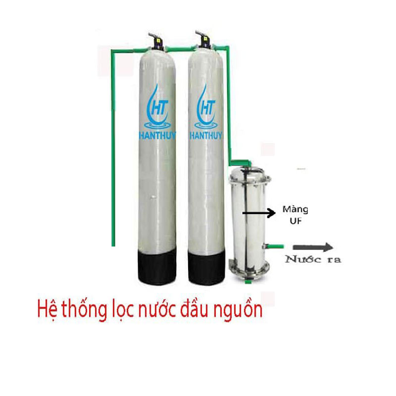 Bộ lọc nước tổng đầu nguồn dùng cho sinh hoạt gia đình